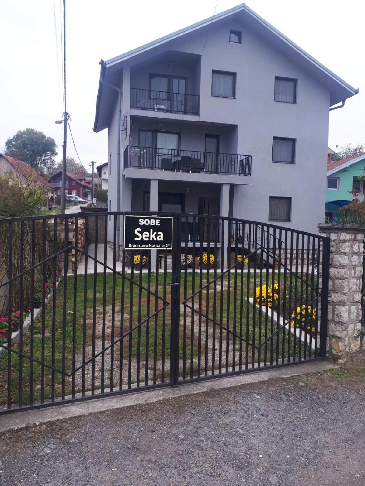 Hotel Sobe Seka Golubac Zewnętrze zdjęcie